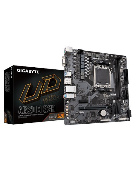 Płyta Główna Gigabyte A620M S2H (A620, Am5, Matx, Ddr5)