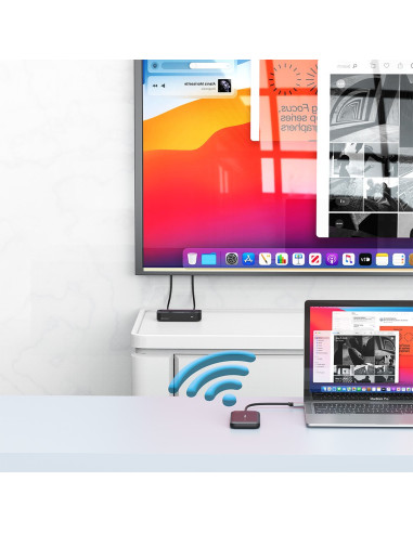 Bezprzewodowa Karta Sieciowa Usb-C Verbatim Share My Screen 1080P Wda-01