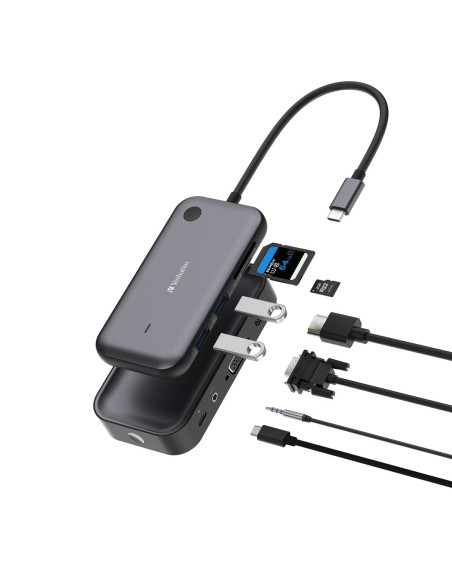 Bezprzewodowa Karta Sieciowa Usb-C Verbatim Share My Screen 1080P Wda-01