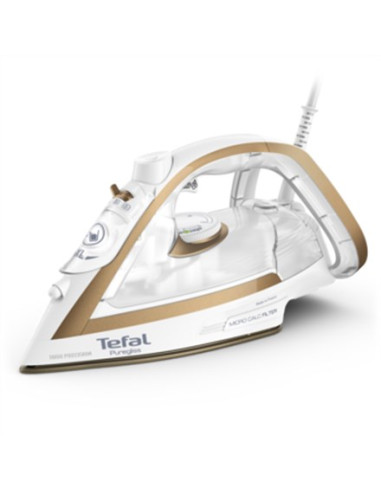 Żelazko Parowe Tefal Fv8042E0 Ultimate Pure, 2900 W, Pojemność Zbiornika Na Wodę 270 Ml, Ciągła Para 50 G/Min, Wydajność Silnego