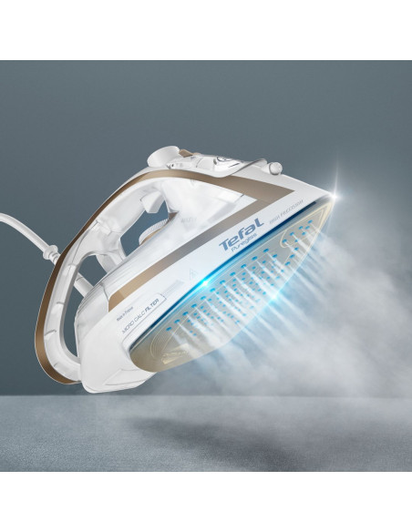 Żelazko Parowe Tefal Fv8042E0 Ultimate Pure, 2900 W, Pojemność Zbiornika Na Wodę 270 Ml, Ciągła Para 50 G/Min, Wydajność Silnego