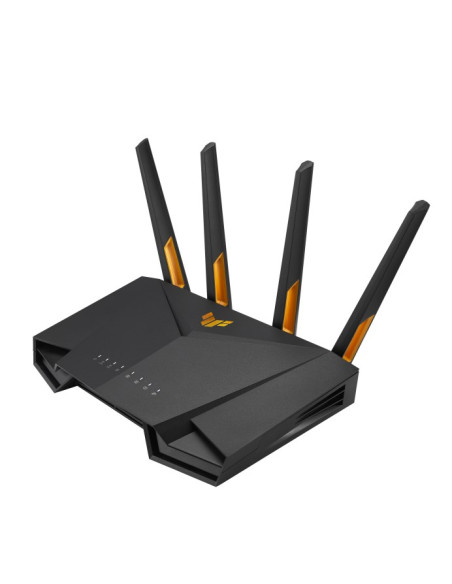 Asus Tuf Gaming Ax3000 V2 Router Bezprzewodowy Gigabit Ethernet Dual-Band (2.4 Ghz/5 Ghz) Czarny, Pomarańczowy