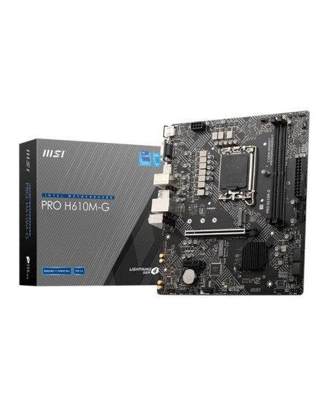 Msi Pro H610M-G Płyta Główna Intel H610 Lga 1700 Micro Atx