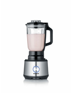 Severin Multi Robot Kuchenny Inox, Szklany Mikser Kielichowy 1,5 L, Młynek 140 Ml, Pojemnik Roboczy 1,5 L, Moc 1200W Km3892 2