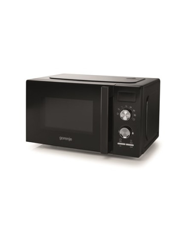 Gorenje | Kuchenka Mikrofalowa | Mo20A3Bh | Wolnostojący | 800 W | Konwekcja | Czarny