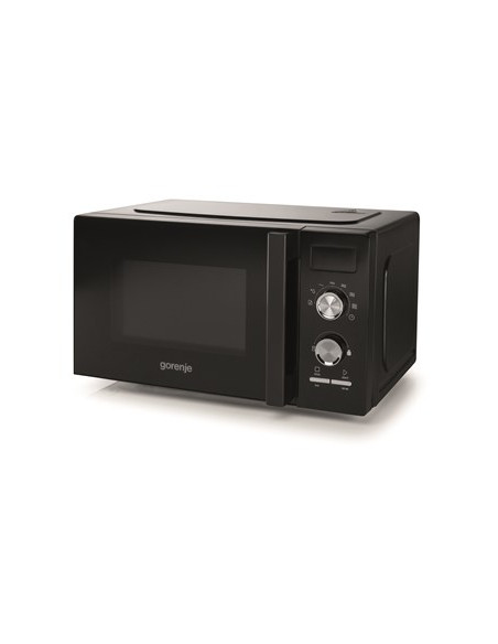 Gorenje | Kuchenka Mikrofalowa | Mo20A3Bh | Wolnostojący | 800 W | Konwekcja | Czarny