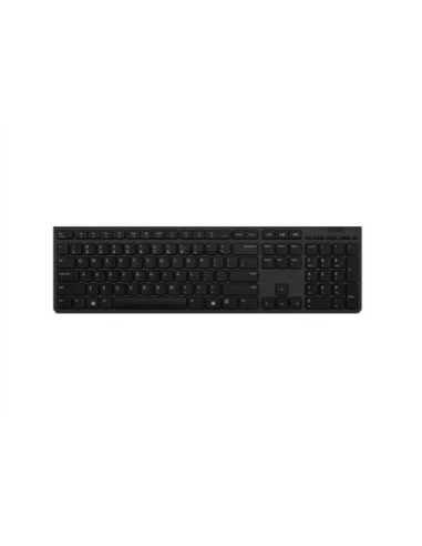 Klawiatura Lenovo Professional Wireless Rechargeable Keyboard 4Y41K04074 Estonian, Scissors Switch Keys, Grey