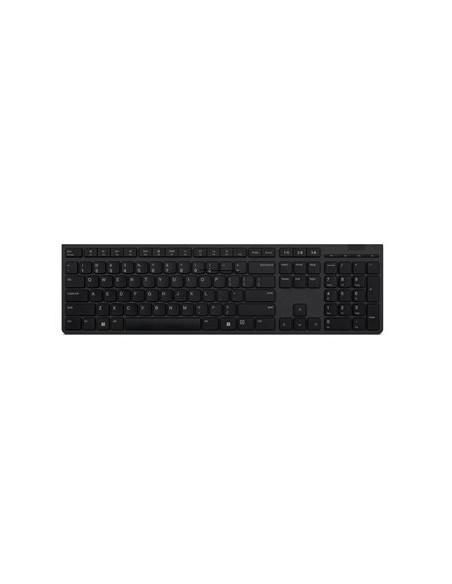 Klawiatura Lenovo Professional Wireless Rechargeable Keyboard 4Y41K04074 Estonian, Scissors Switch Keys, Grey