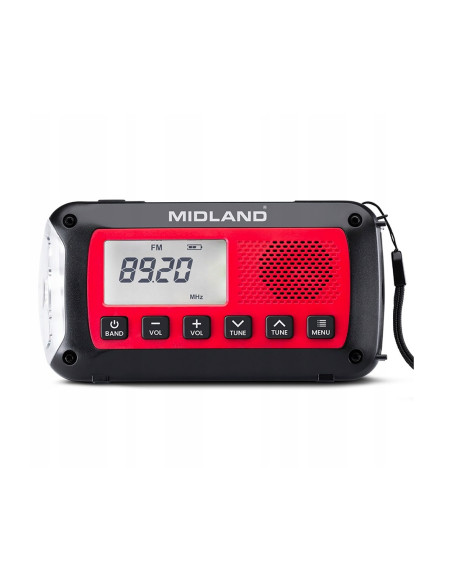 Radio Alarmowe Midland Er100 Z Akumulatorem 2600Mah