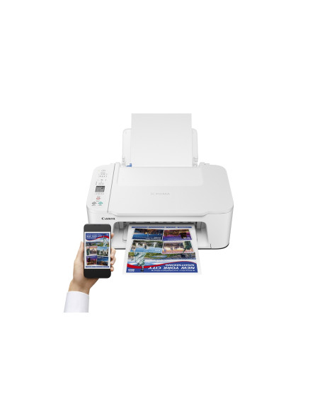 Druk Atramentowy Canon Pixma Ts3751I | Kolor | Format A4 | Sieć Wi-Fi | Biały