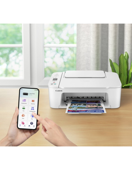 Druk Atramentowy Canon Pixma Ts3751I | Kolor | Format A4 | Sieć Wi-Fi | Biały
