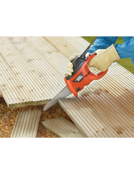 Black & Decker Ks880Ec-Qs Piła Ręczna Ręczna Piła Kabłąkowa 23,9 Cm Pomarańczowy
