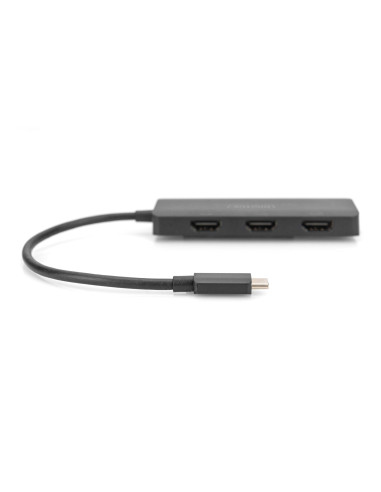 Digitus 3-Portowy Koncentrator Wideo Mst (Usb-C™ -  3 X Hdmi)