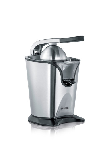 Severin Wyciskarka Do Cytrusów, Poj. 400Ml, Stal, 2 Stożki, Ramię Z Aluminium, Regulator Miazgi Owocowej, Moc 160W Cp3544