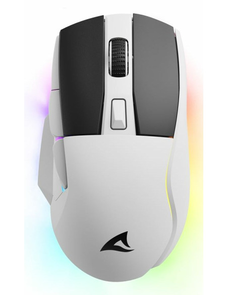 Sharkoon Sgm50W Myszka Gaming Po Prawej Stronie Rf Wireless + Usb Type-A Optyczny 6400 Dpi