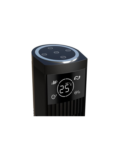 Blow Wentylator Kolumnowy Xxl 125Cm 90W Czarny