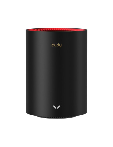 Cudy M3000 Dual-Band (2.4 Ghz/5 Ghz) Wi-Fi 6 (802.11Ax) Czarny, Czerwony 1 Wewnętrzny