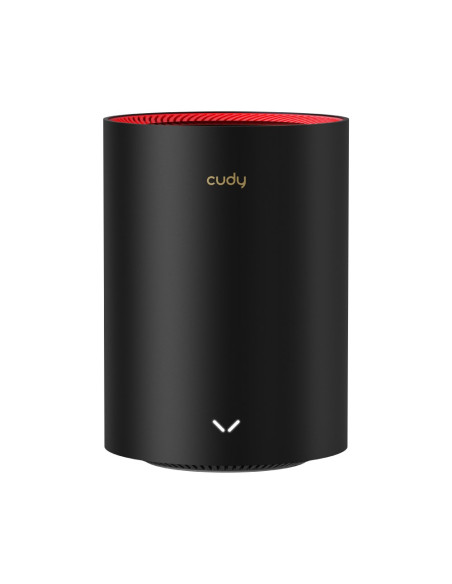 Cudy M3000 Dual-Band (2.4 Ghz/5 Ghz) Wi-Fi 6 (802.11Ax) Czarny, Czerwony 1 Wewnętrzny