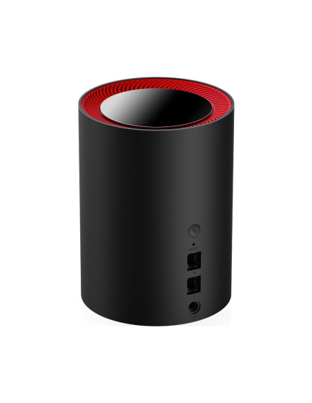 Cudy M3000 Dual-Band (2.4 Ghz/5 Ghz) Wi-Fi 6 (802.11Ax) Czarny, Czerwony 1 Wewnętrzny