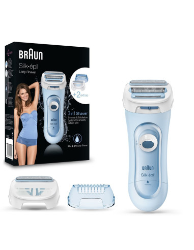 Golarka Damska Braun Silk-Épil Ls 5160 Depilator Niebieski
