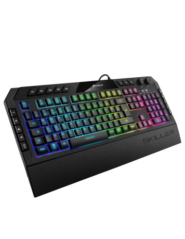 Sharkoon Skiller Sgk5 Klawiatura Gaming Usb Qwertz Niemiecki Czarny