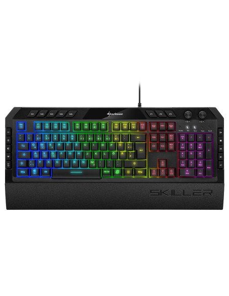 Sharkoon Skiller Sgk5 Klawiatura Gaming Usb Qwertz Niemiecki Czarny