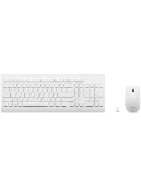 Lenovo | Bezprzewodowa Klawiatura I Mysz Combo | 510 | Biały | Kombinacja Klawiatury I Myszy | Łączność Bezprzewodowa 2,4 Ghz Pr