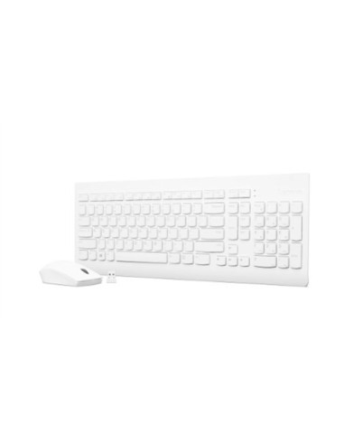 Lenovo | Bezprzewodowa Klawiatura I Mysz Combo | 510 | Biały | Kombinacja Klawiatury I Myszy | Łączność Bezprzewodowa 2,4 Ghz Pr