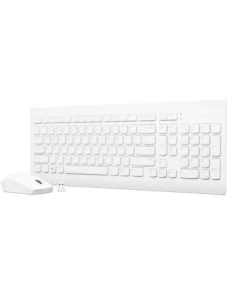 Lenovo | Bezprzewodowa Klawiatura I Mysz Combo | 510 | Biały | Kombinacja Klawiatury I Myszy | Łączność Bezprzewodowa 2,4 Ghz Pr