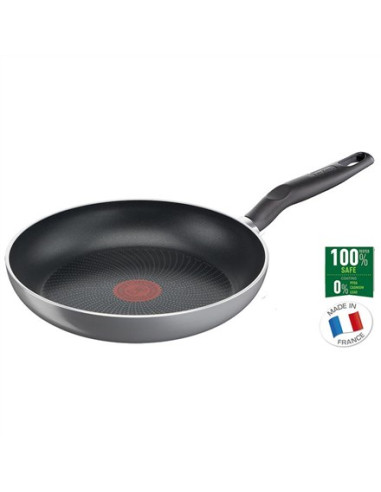Tefal | Super Start Panoramy | C2730653 | Smażenie | Średnica 28 Cm | Nadaje Się Do Płyty Indukcyjnej | Uchwyt Stały | Czarny