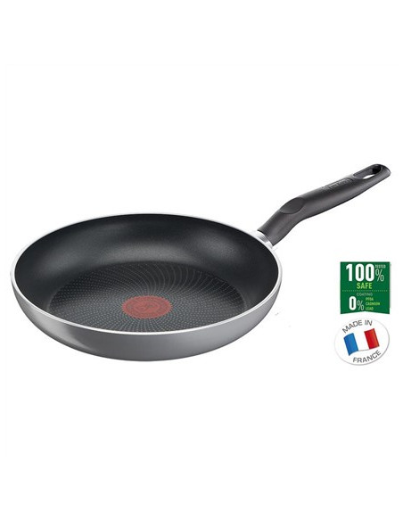 Tefal | Super Start Panoramy | C2730653 | Smażenie | Średnica 28 Cm | Nadaje Się Do Płyty Indukcyjnej | Uchwyt Stały | Czarny