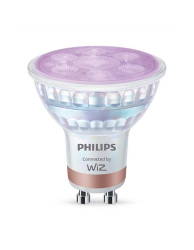 Zestaw 3 Sztuk Wiz Philips Smart Wifi Spot Par16 Rgb, Gu10, 4.7 W, Pełny Kolor