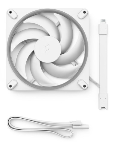 Fractal Design Momentum 14 Rgb Obudowa Komputera Wentylator 14 Cm Biały 1 Szt.