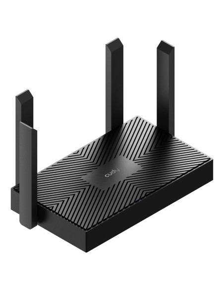 Cudy Wr1500 Router Bezprzewodowy Gigabit Ethernet Dual-Band (2.4 Ghz/5 Ghz) Czarny
