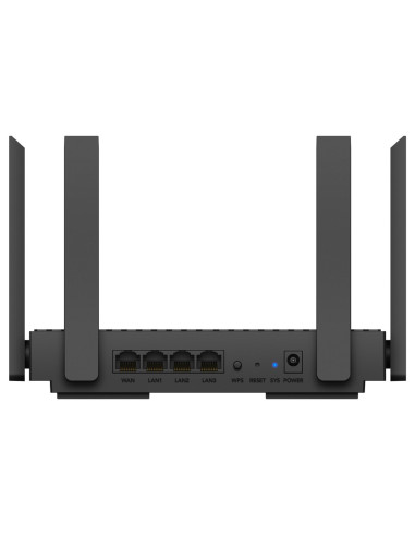 Cudy Wr1500 Router Bezprzewodowy Gigabit Ethernet Dual-Band (2.4 Ghz/5 Ghz) Czarny