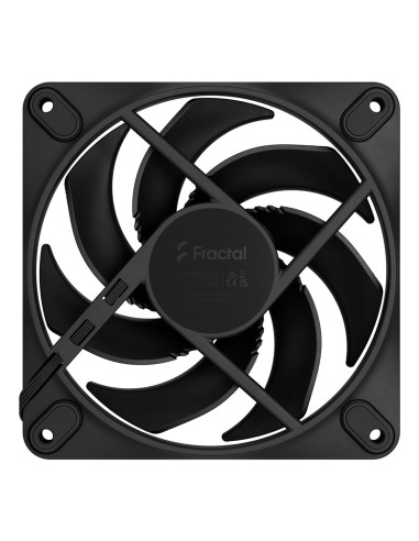 Fractal Design Momentum 12 Obudowa Komputera Wentylator 12 Cm Czarny 1 Szt.