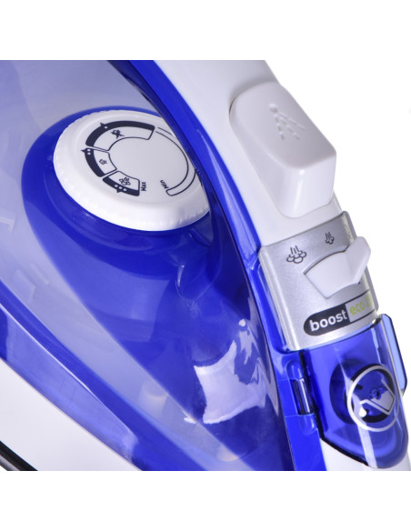 Tefal Virtuo Fv1711 Żelazko Żelazko Parowe Stopa Durilium 1800 W Fioletowy, Biały