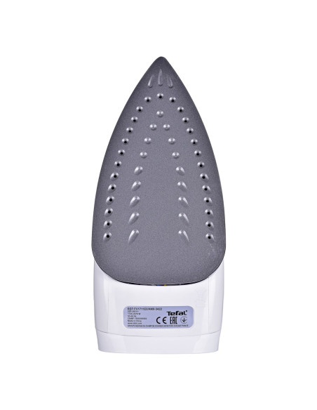 Tefal Virtuo Fv1711 Żelazko Żelazko Parowe Stopa Durilium 1800 W Fioletowy, Biały