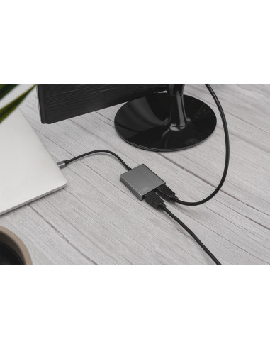 Digitus Adapter Wideo Usb Type-C 4K 2 W 1 Hdmi