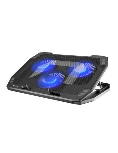 Natec Laptop Cooling Pad Oriole 15.6-17.3Inch Led Podkładka Chłodząca Do Notebooków 43,9 Cm (17.3")
