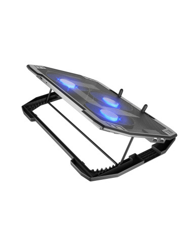 Natec Laptop Cooling Pad Oriole 15.6-17.3Inch Led Podkładka Chłodząca Do Notebooków 43,9 Cm (17.3")