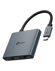 Tp-Link Uh3020C Huby I Koncentratory Usb Type-C 5000 Mbit/S Szary