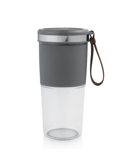Tristar Bl-4475 Blender 0,4 L Blender Sportowy 50 W Szary, Stal Nierdzewna, Przezroczysty