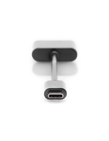Digitus Adapter / Konwerter Usb Typu C, Typ C Na Usb Typu C + Gniazdo 3,5 Mm