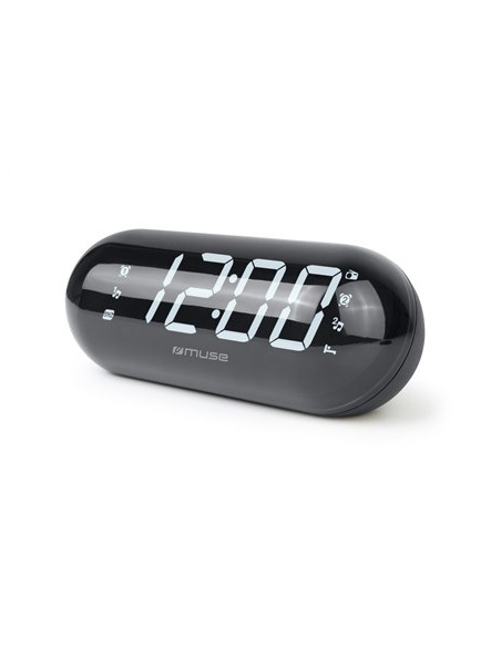 Radiobudzik Muse M-19 Gl, Czarny