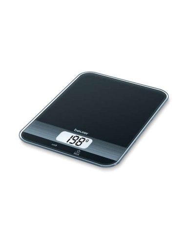Beurer Ks 19 Czarny Blat Kwadrat Elektroniczna Waga Kuchenna