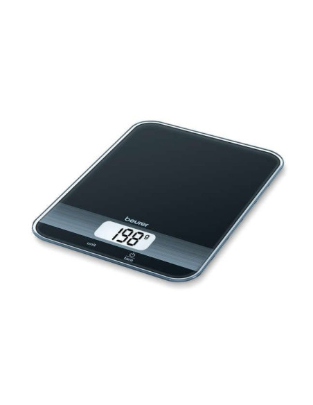 Beurer Ks 19 Czarny Blat Kwadrat Elektroniczna Waga Kuchenna