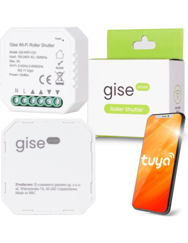 Gise Smart Sterownik Roletowy Wifi | Tuya