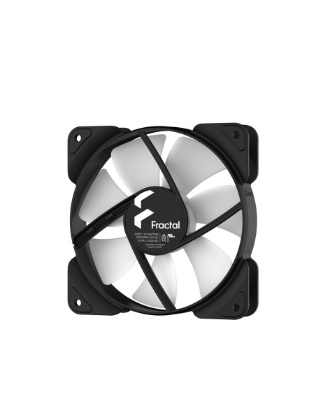 Fractal Design Aspect 12 Rgb Pwm Obudowa Komputera Wentylator 12 Cm Czarny 1 Szt.