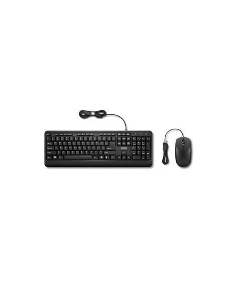 Lenovo | 160 Kombinacja | Klawiatura | Przewodowe | Mysz W Zestawie | Stany Zjednoczone | Czarny | Złącze Usb-A 2.0